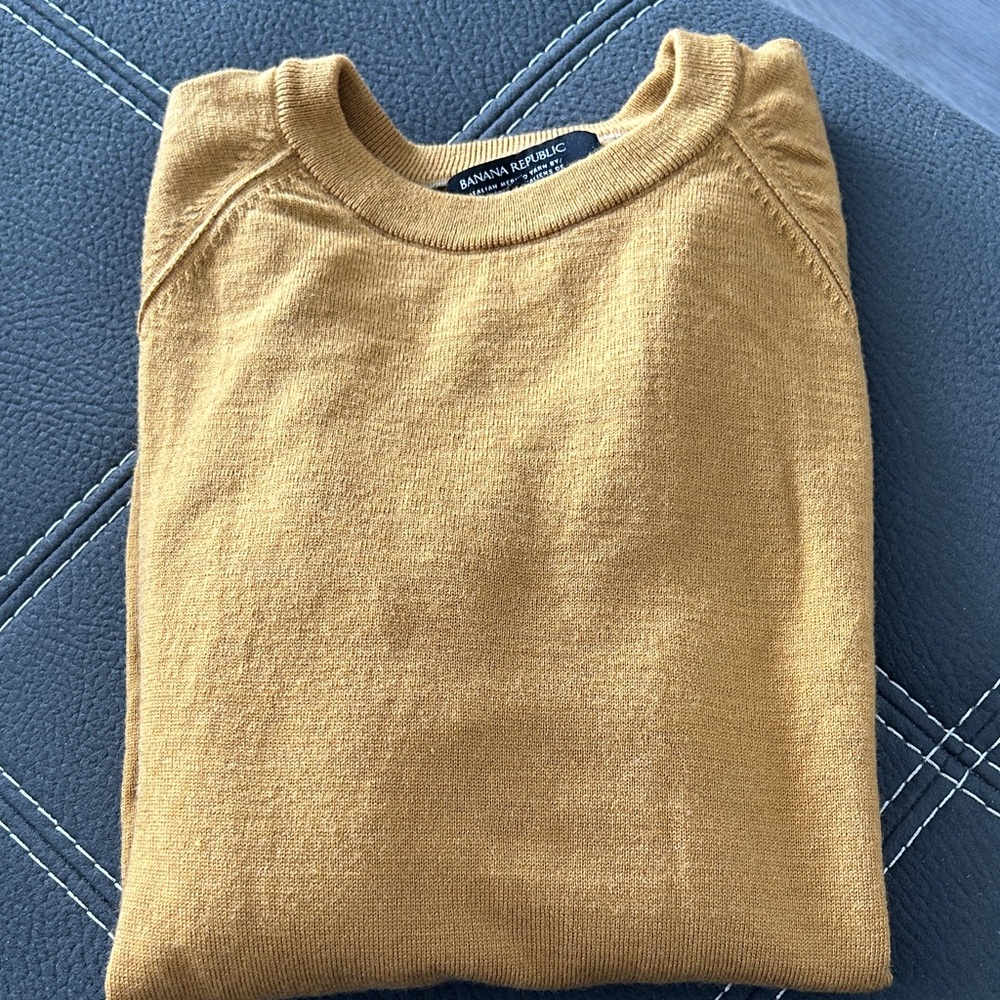 Banana Republic Golden Knit Top